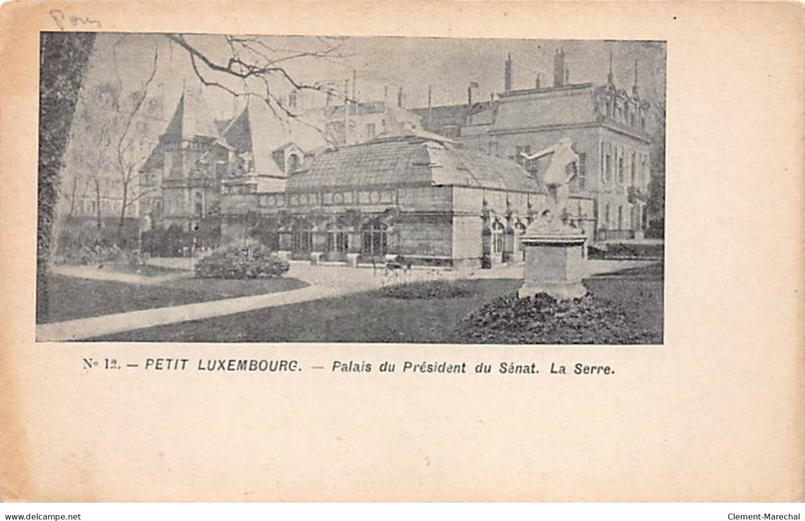 PARIS - Petit Luxembourg - Palais Du Président Du Sénat - La Serre - Très Bon état - Arrondissement: 06