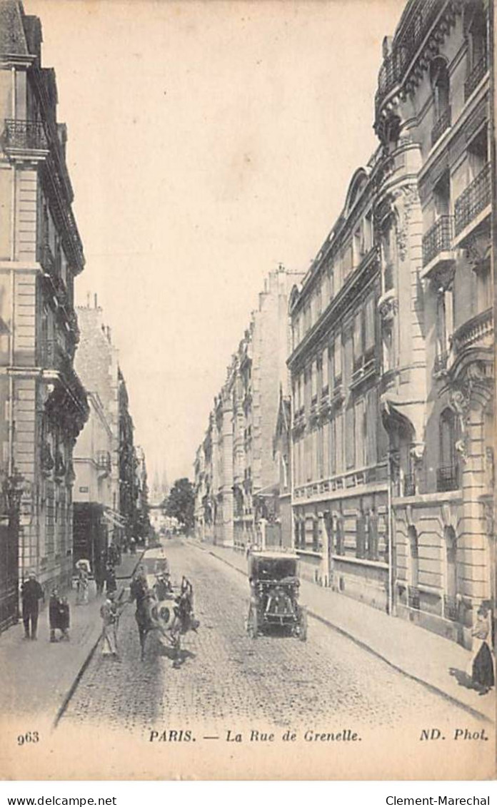 PARIS - La Rue De Grenelle - Très Bon état - District 06