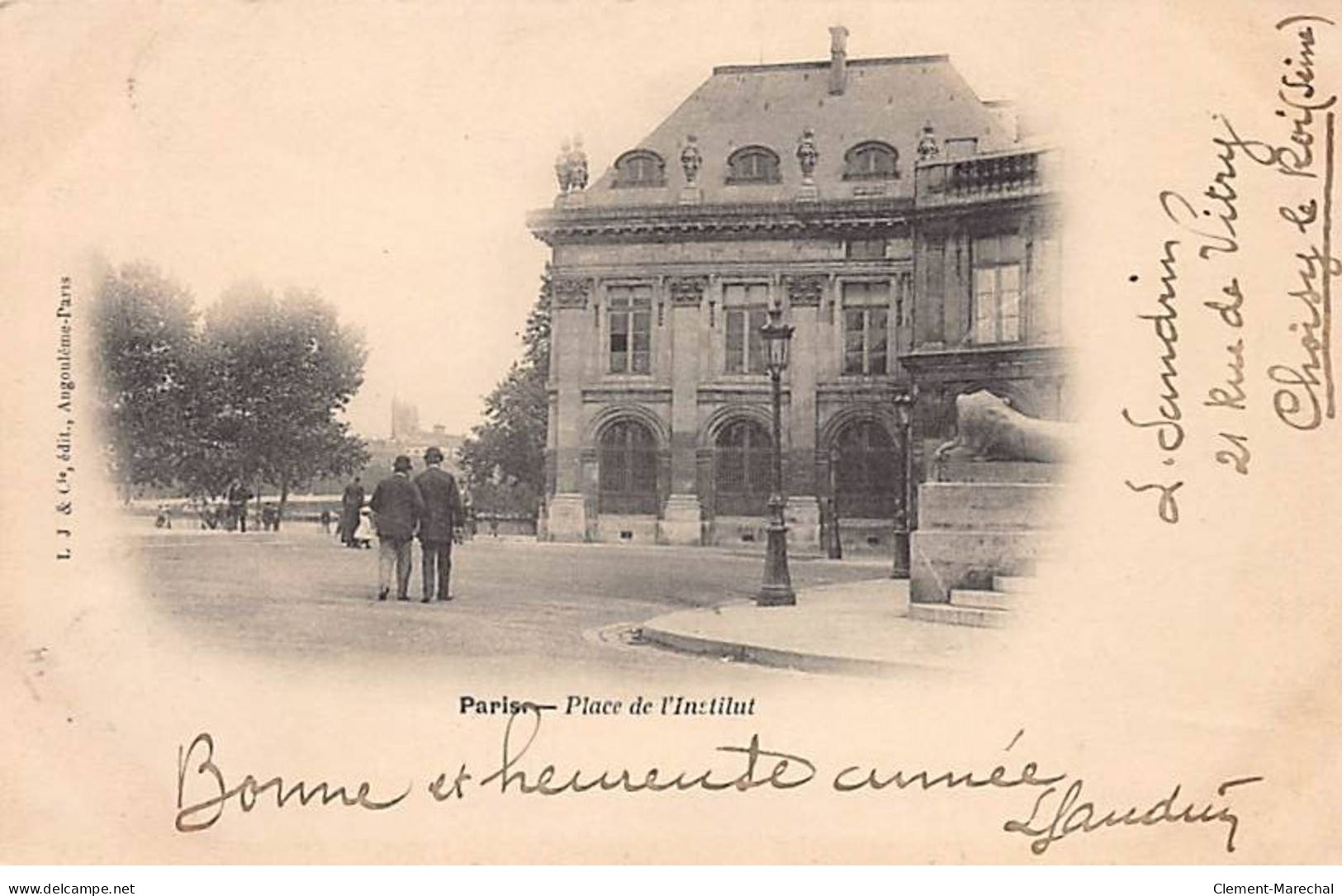 PARIS - Place De L'Institut - Très Bon état - Distretto: 06