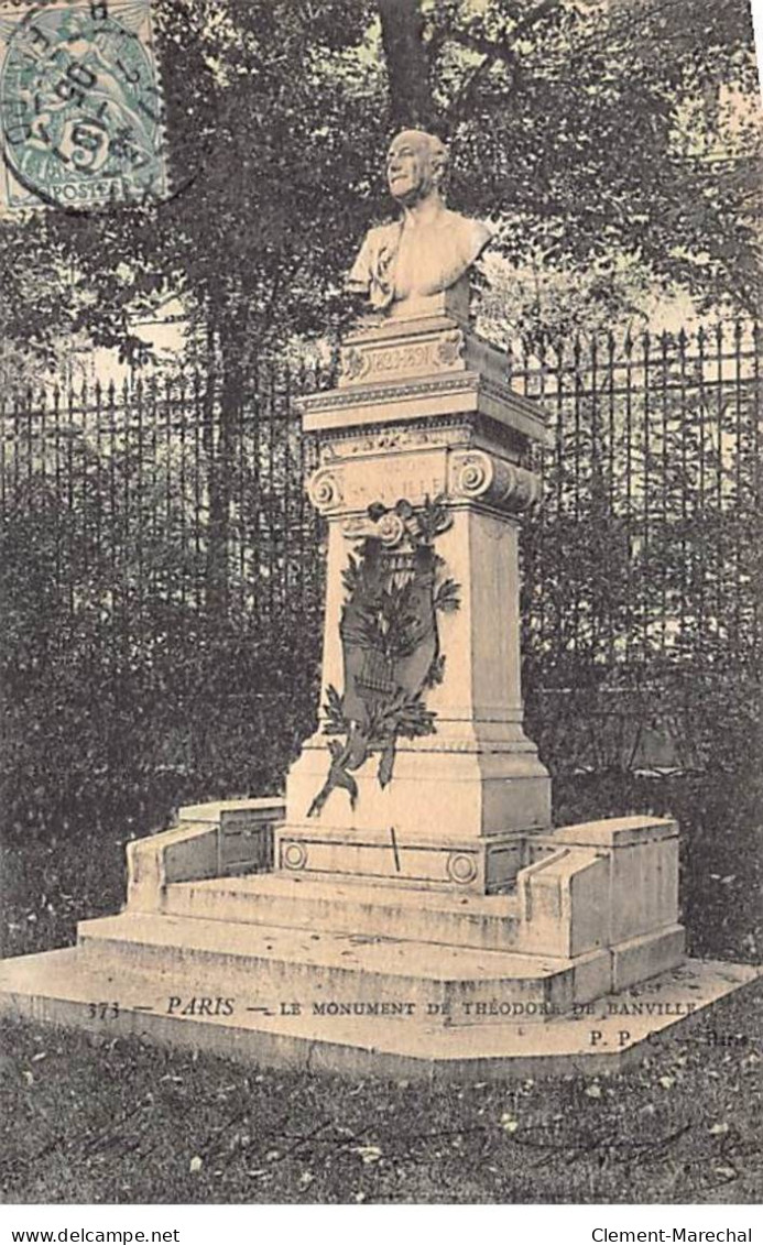 PARIS - Monument De Théodore De Banville - état - District 06