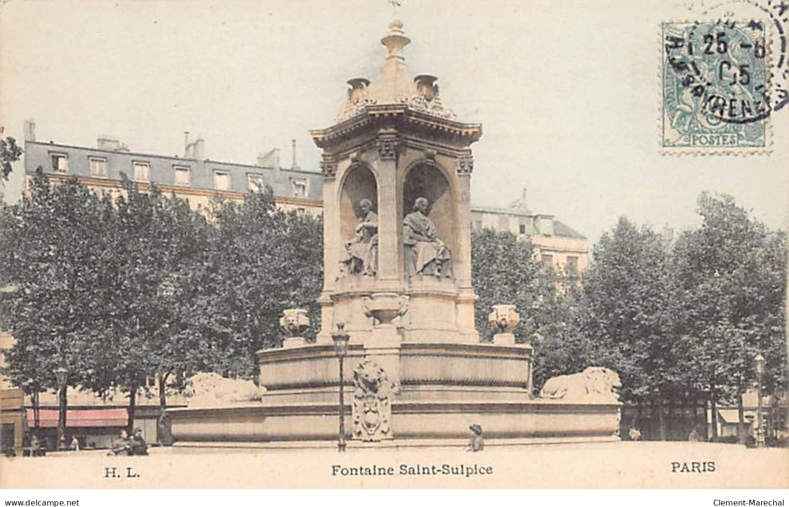 PARIS - Fontaine Saint Sulpice - Très Bon état - Distretto: 06
