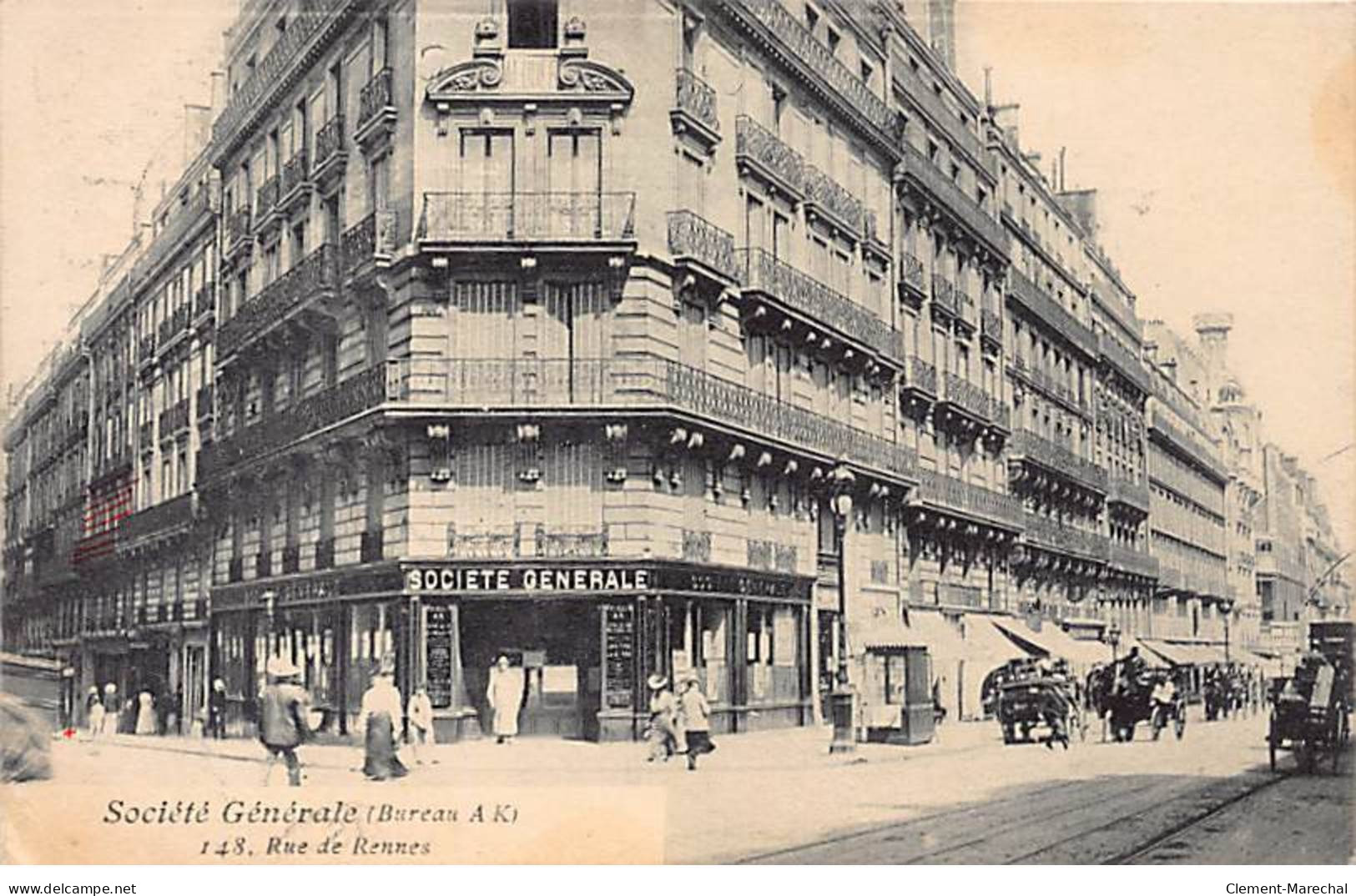 PARIS - Société Générale - Rue De Rennes - Très Bon état - District 06