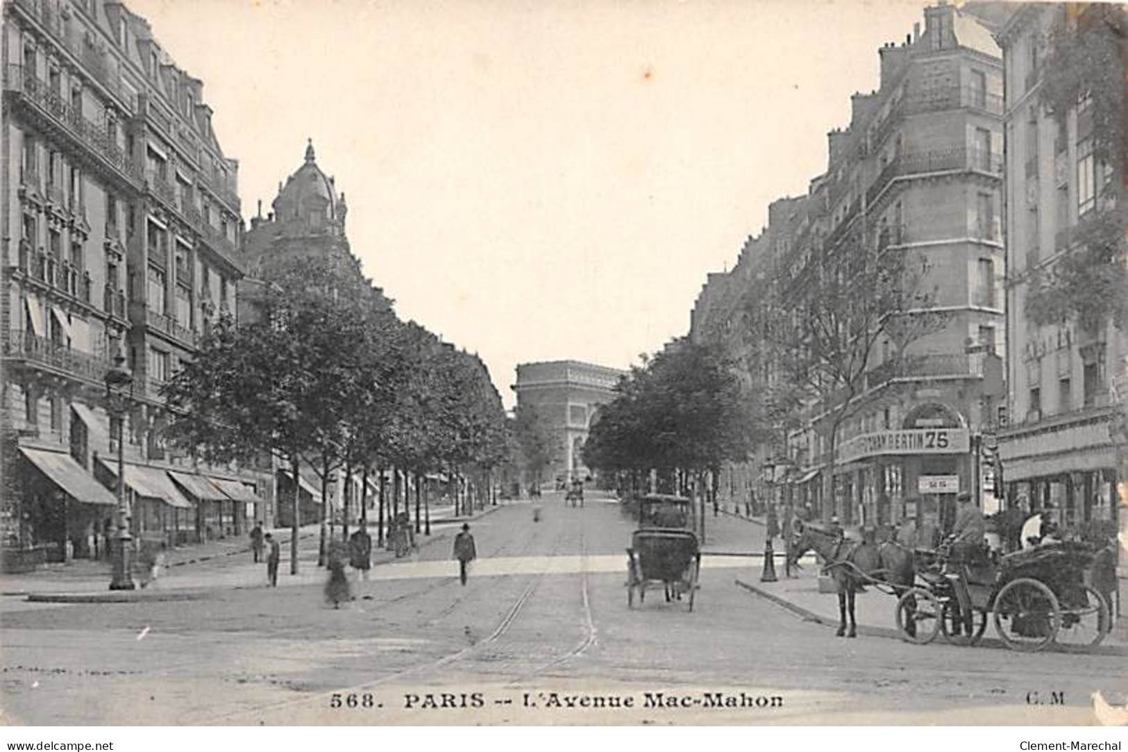 PARIS - L'Avenue Mac Mahon - Très Bon état - Distretto: 17