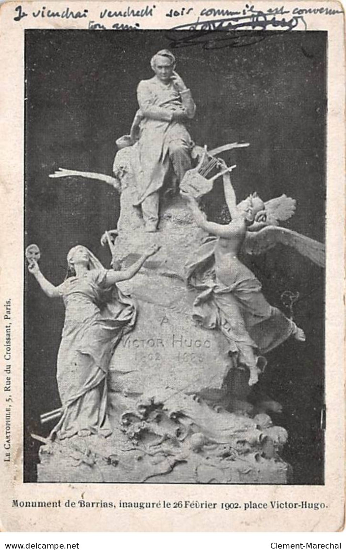 PARIS - Monument De Barrias, Place Victor Hugo - état - Arrondissement: 16