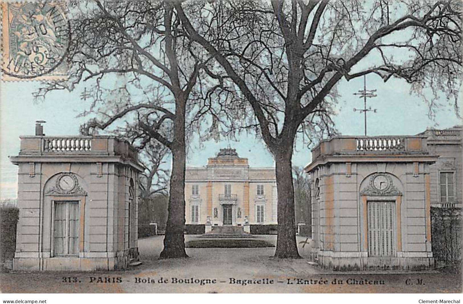 PARIS - Bois De Boulogne - Bagatelle - L'Entrée Du Château - Très Bon état - Arrondissement: 16