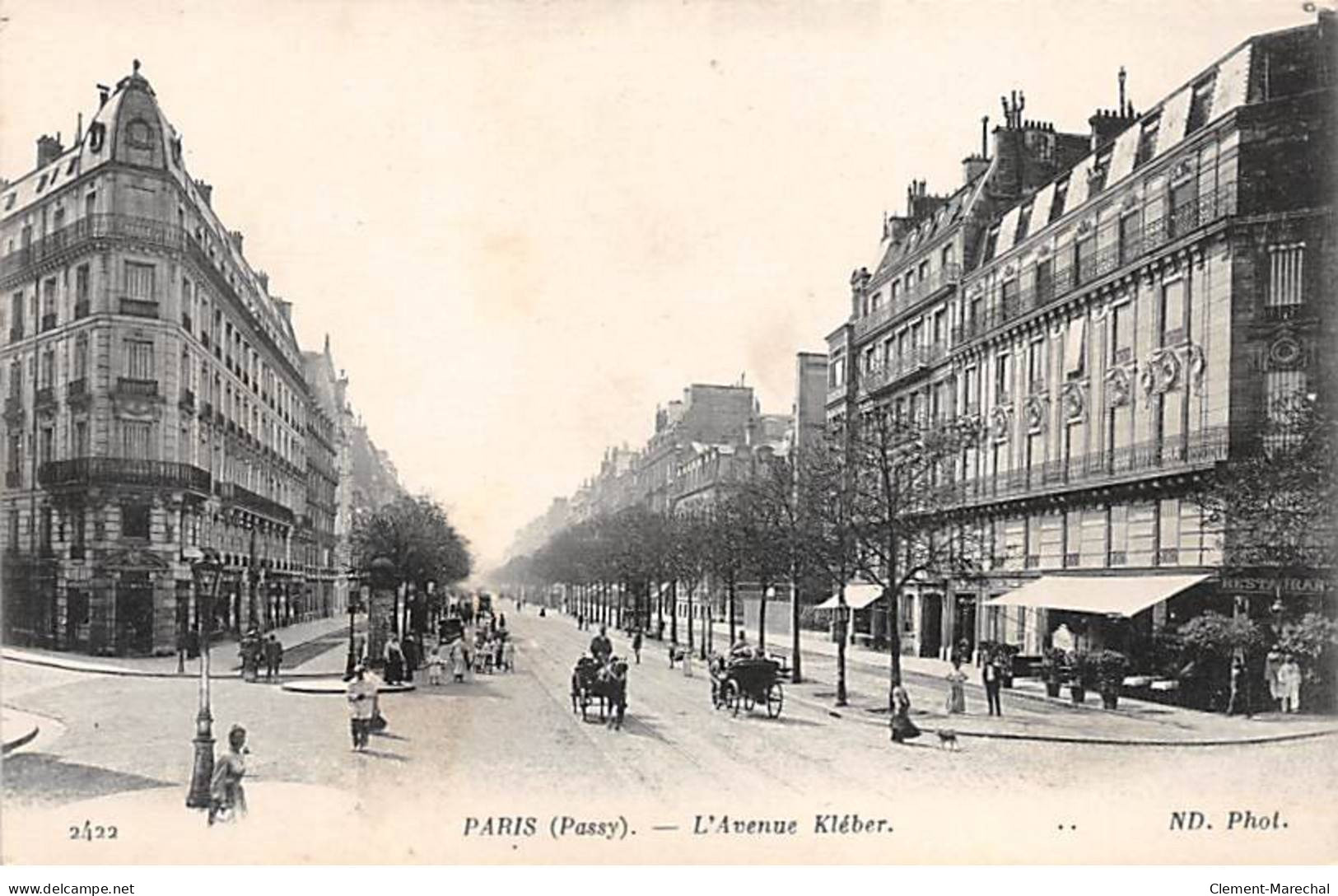 PARIS - L'Avenue Kléber - Très Bon état - Distrito: 16