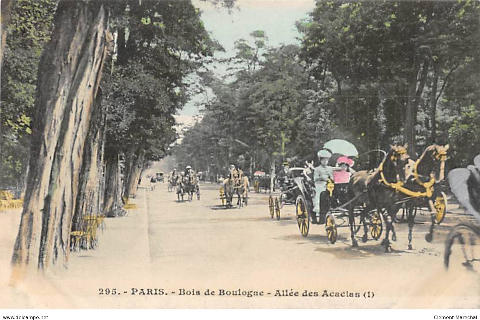 PARIS - Bois De Boulogne - Allée Des Acacias - Très Bon état - Arrondissement: 16