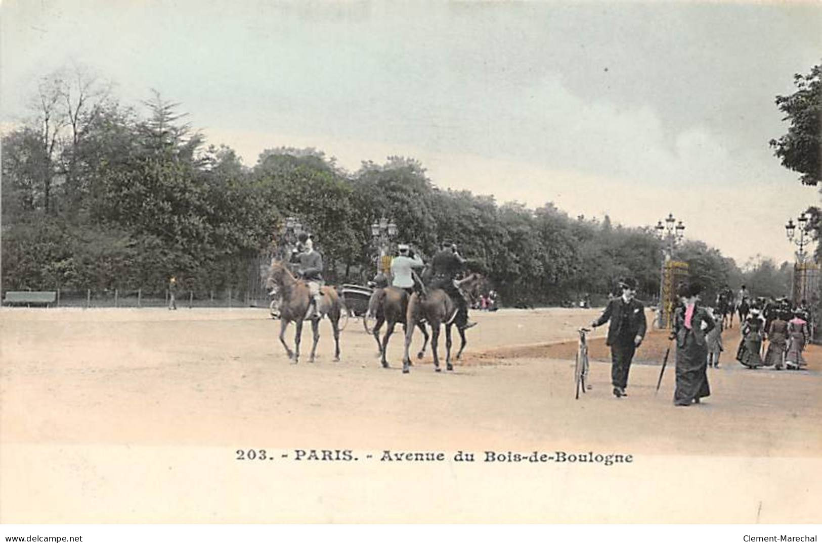 PARIS - Avenue Du Bois De Boulogne - Très Bon état - Distretto: 16