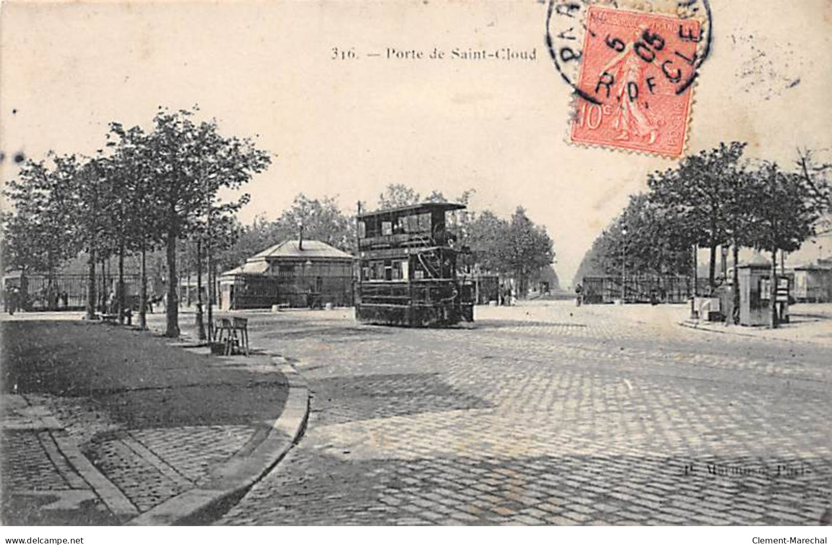 PARIS - Porte De Saint Cloud - Très Bon état - Distrito: 16