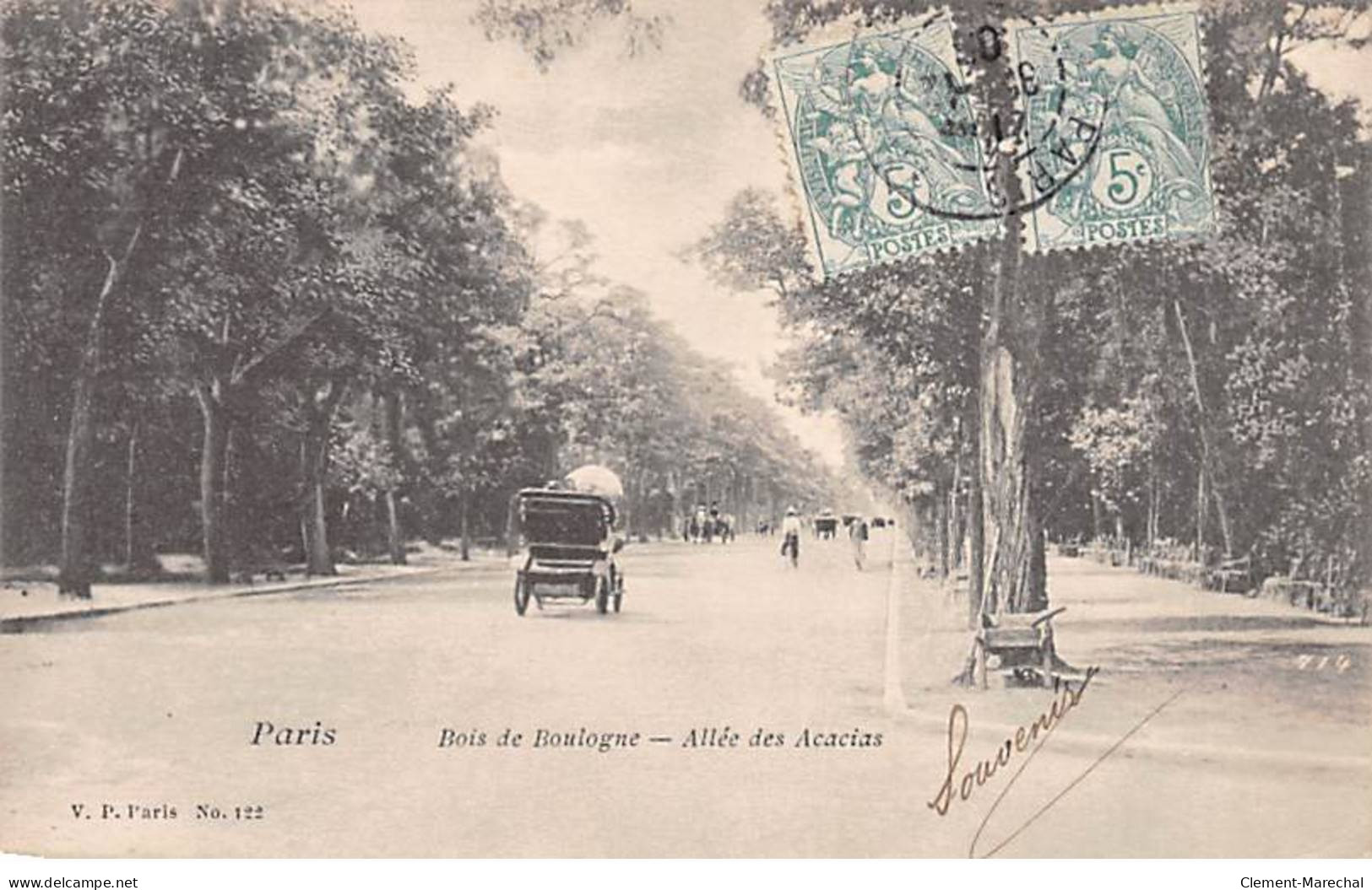 PARIS - Bois De Boulogne - Allée Des Acacias - Très Bon état - District 16