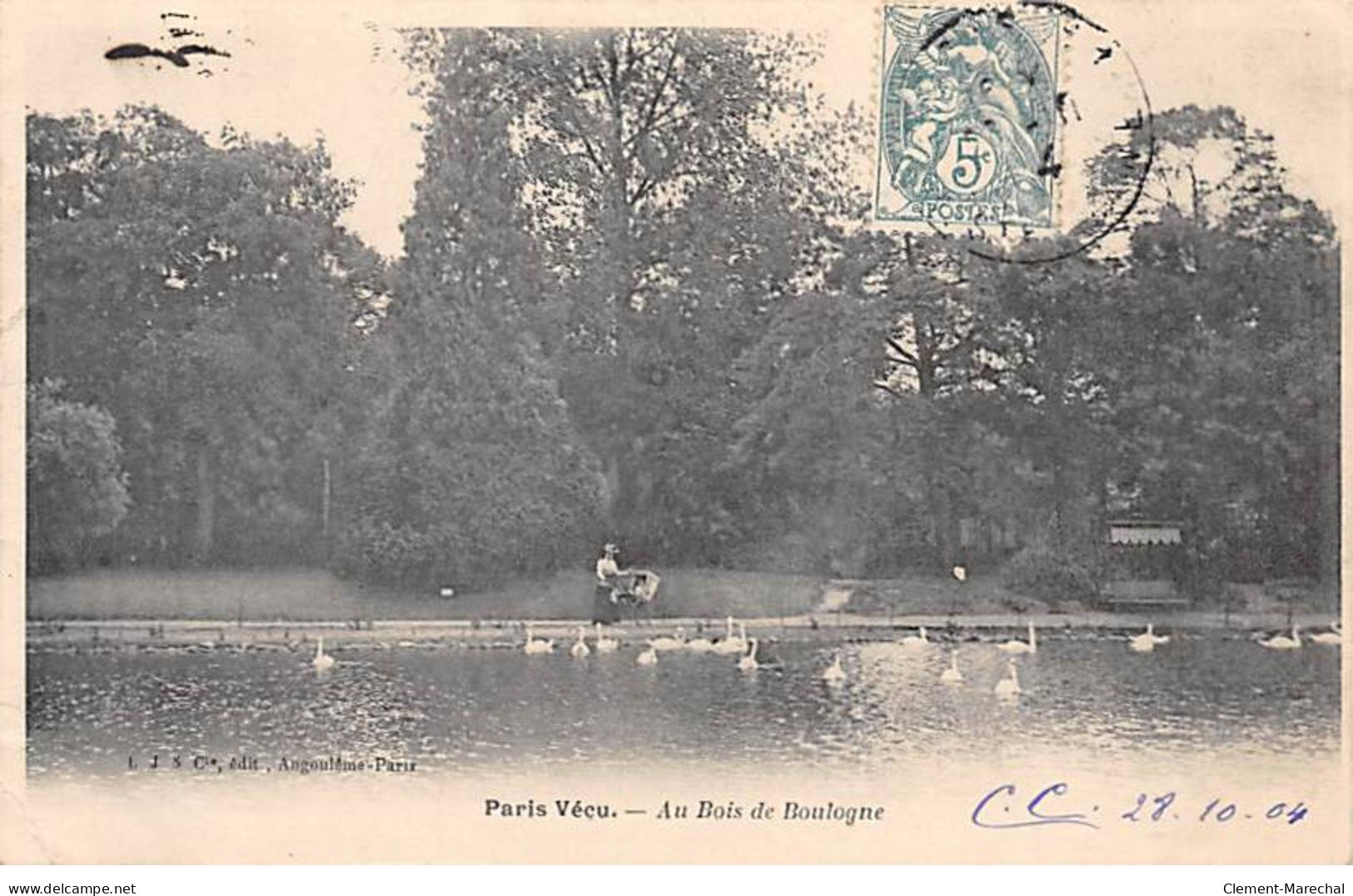 PARIS Vécu - Au Bois De Boulogne - Très Bon état - Paris (16)