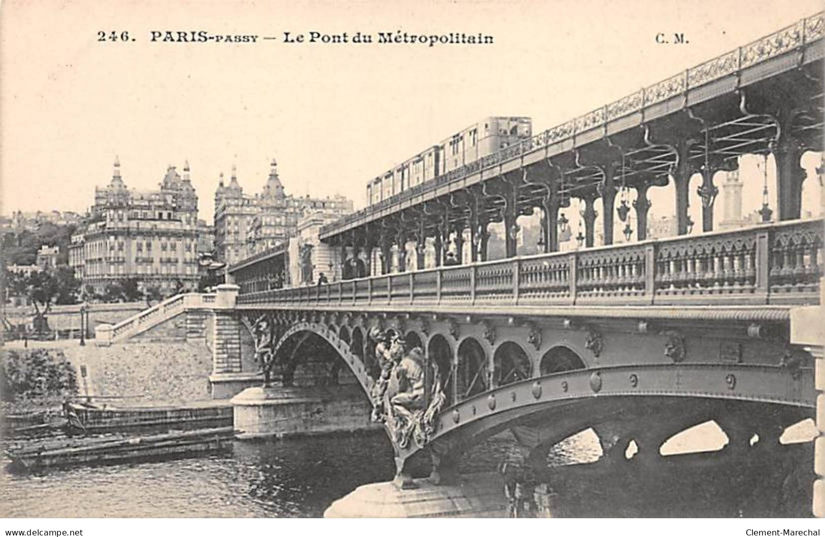 PARIS - Passy - Le Pont Du Métropolitain - Très Bon état - Distretto: 16