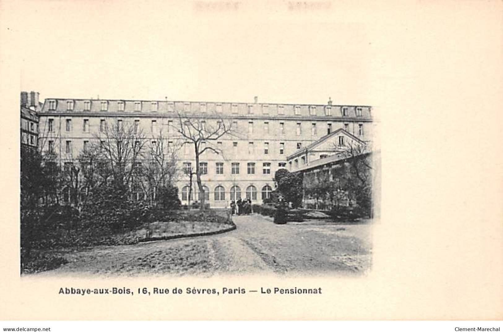 PARIS - Abbaye Aux Bois - Le Pensionnat - Rue De Sèvres - Très Bon état - Distretto: 16