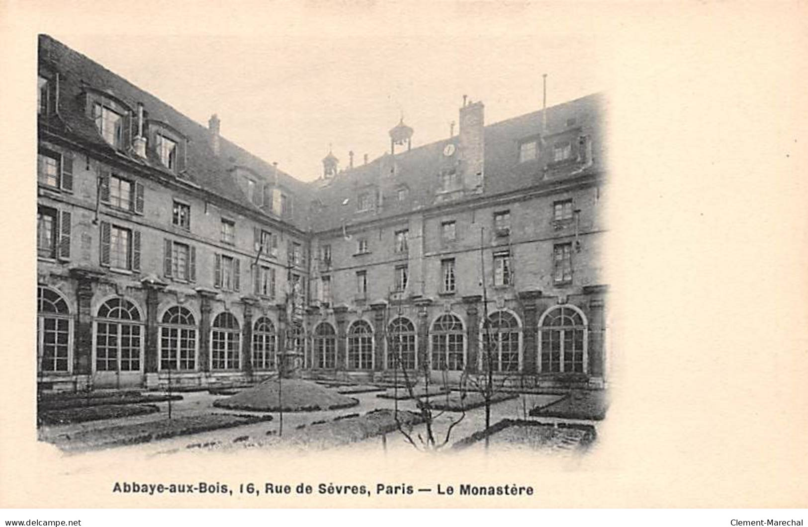 PARIS - Abbaye Aux Bois - Le Monastère - Rue De Sèvres - Très Bon état - Paris (16)