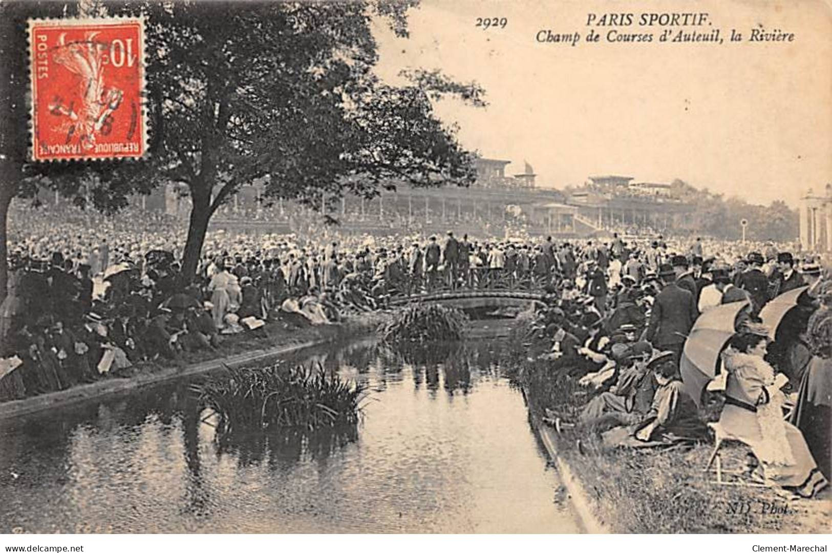 PARIS Sportif - Champ De Courses D'Auteuil, La Rivière - Très Bon état - Paris (16)