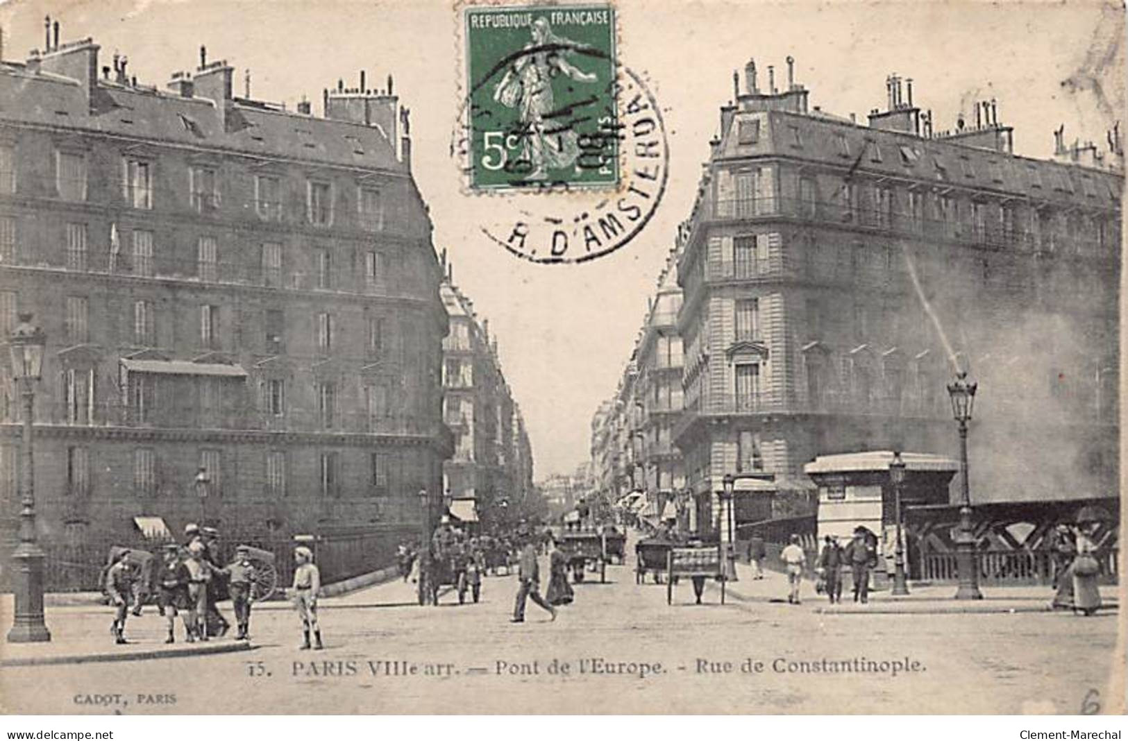 PARIS - Pont De L'Europe - Rue De Constantinople - Très Bon état - District 08