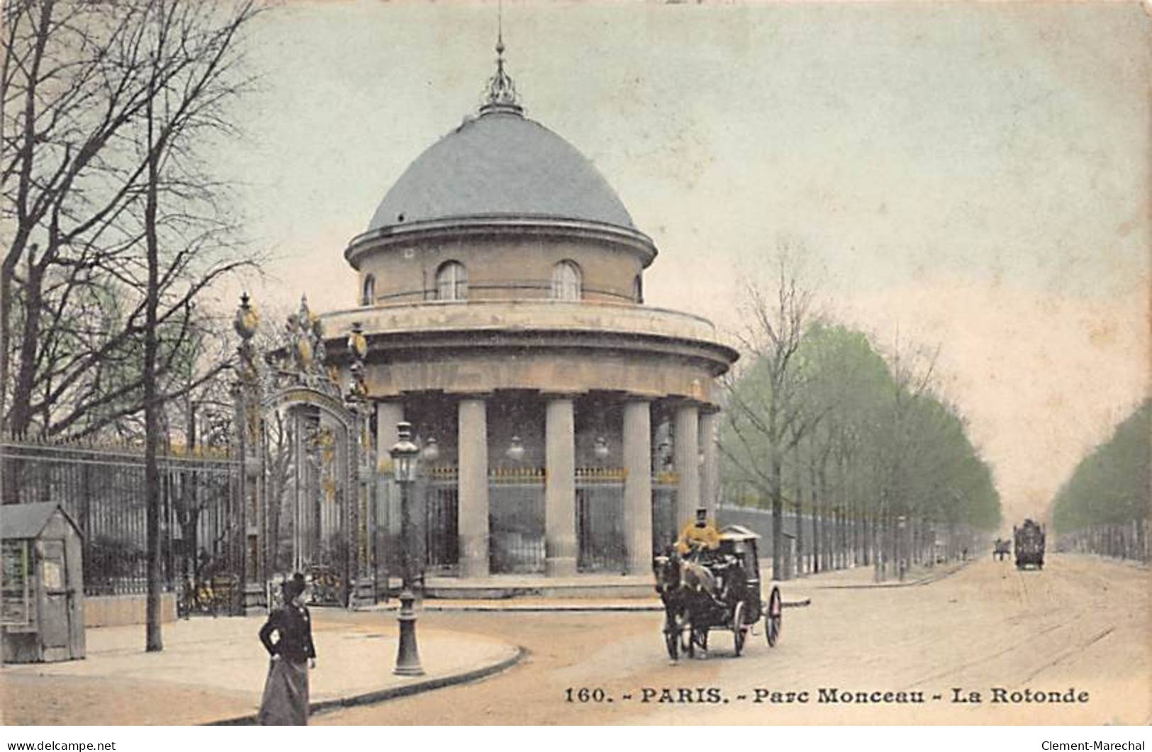 PARIS - Parc Monceau - La Rotonde - Très Bon état - Arrondissement: 08