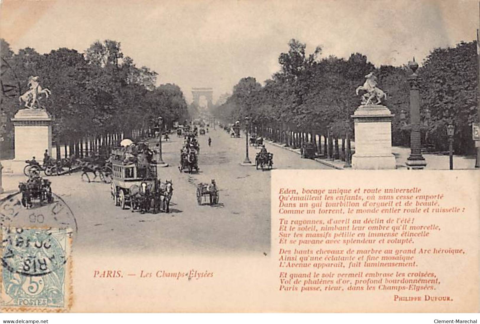 PARIS - Les Champs Elysées - Très Bon état - District 08