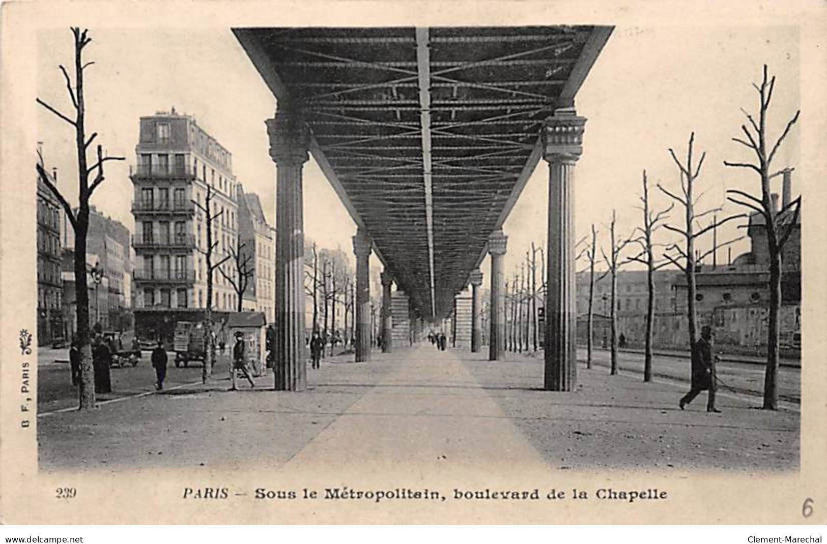 PARIS - Sous Le Métropolitain - Boulevard De La Chapelle - Très Bon état - Distrito: 18