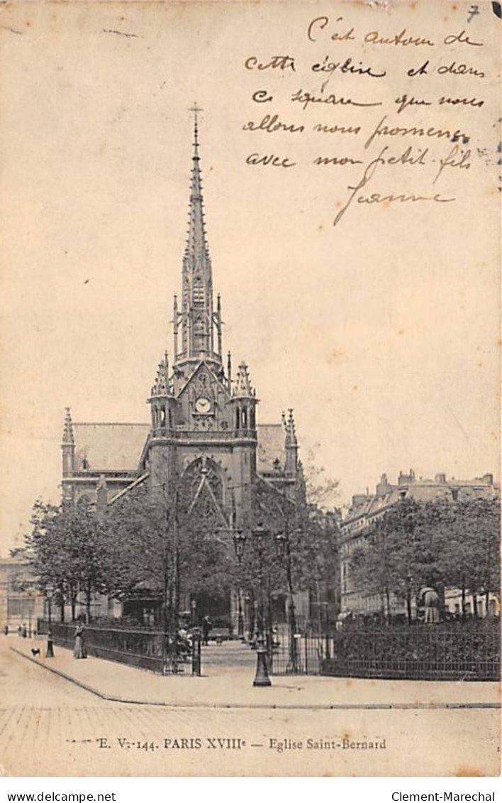 PARIS - Eglise Saint Bernard - Très Bon état - District 18