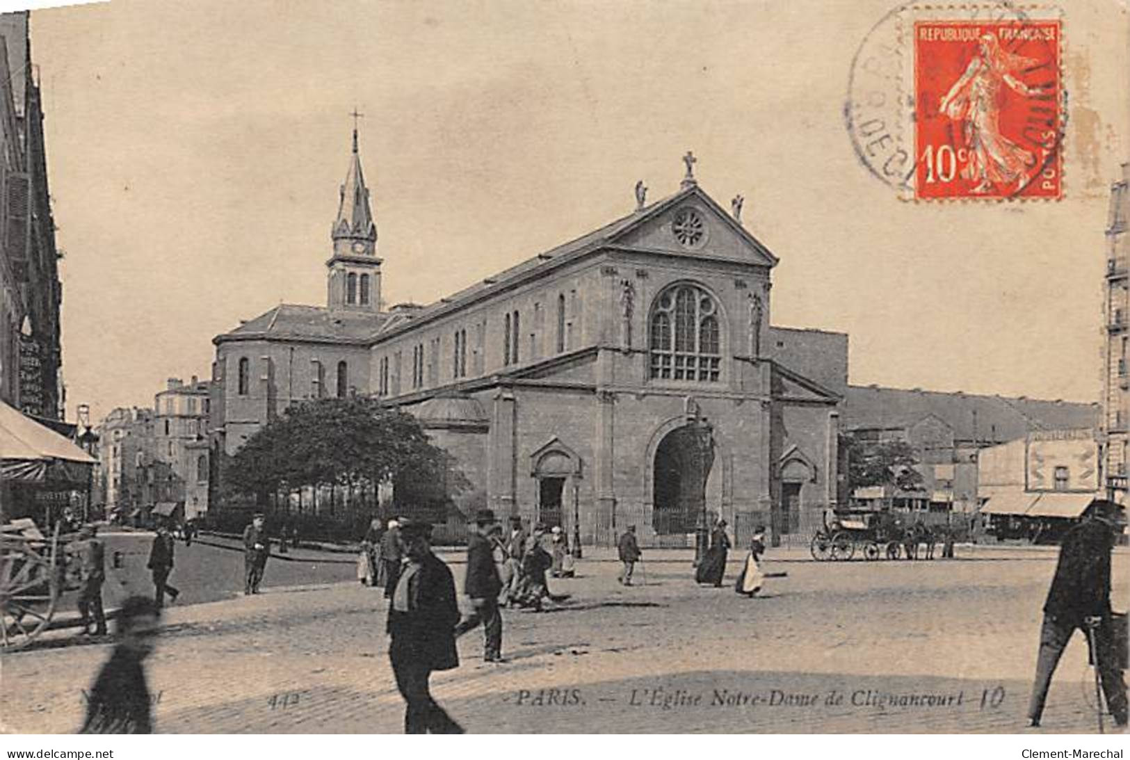 PARIS - L'Eglise Notre Dame De Clignancourt - Très Bon état - District 18