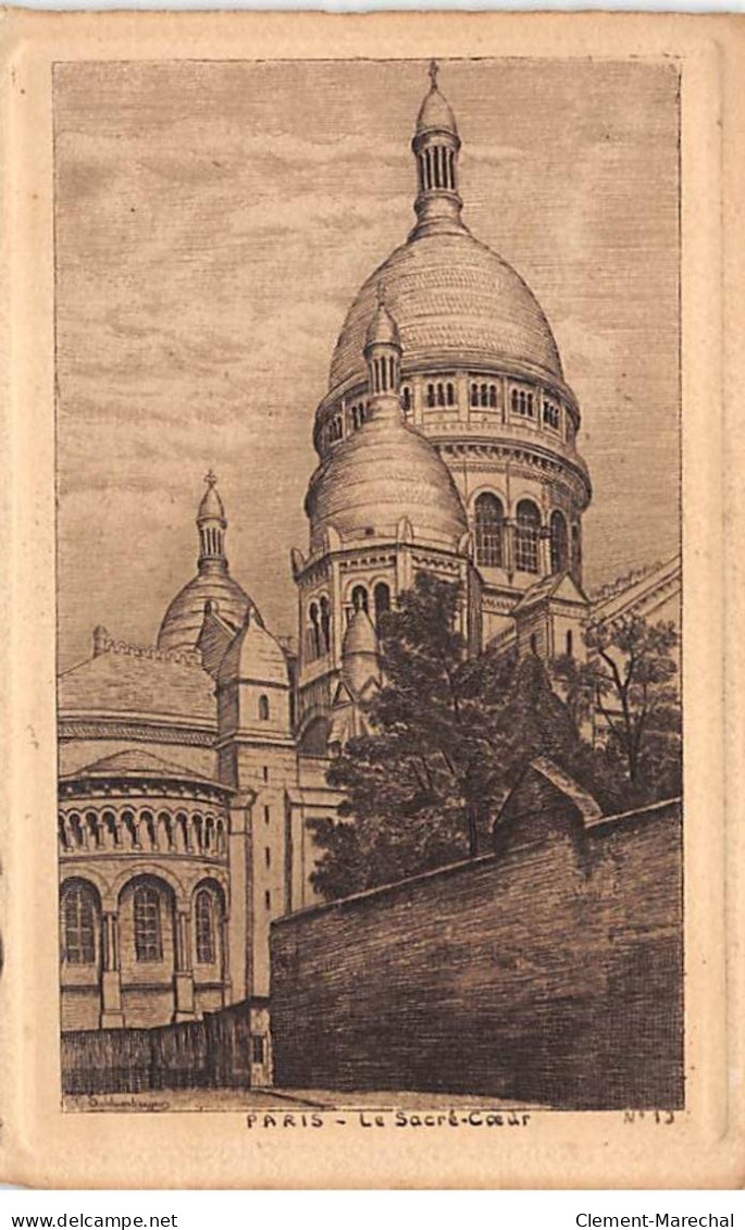 PARIS - Le Sacré Coeur - Très Bon état - Distrito: 18