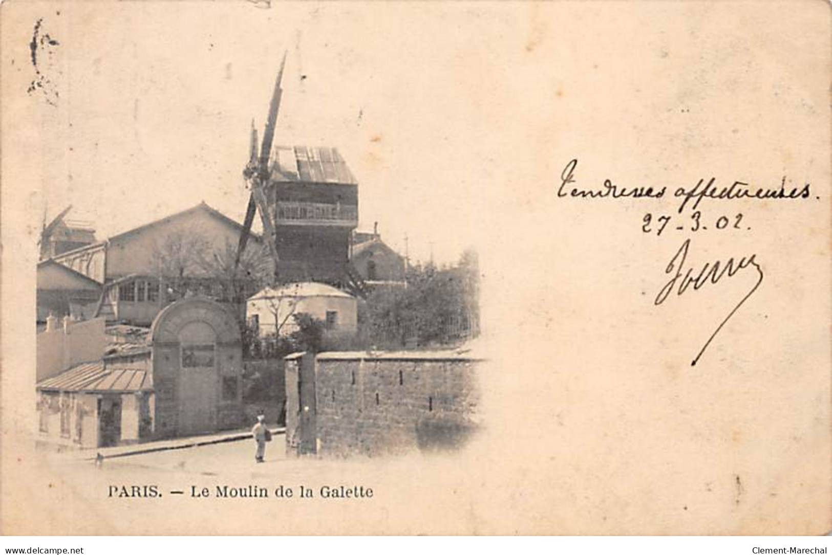 PARIS - Le Moulin De La Galette - Très Bon état - Paris (18)