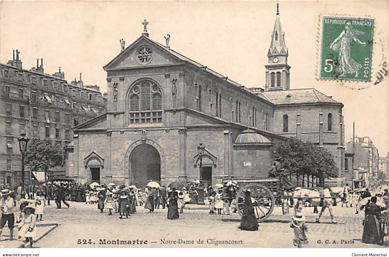 PARIS - Montmartre - Notre Dame De Clignancourt - Très Bon état - Distrito: 18