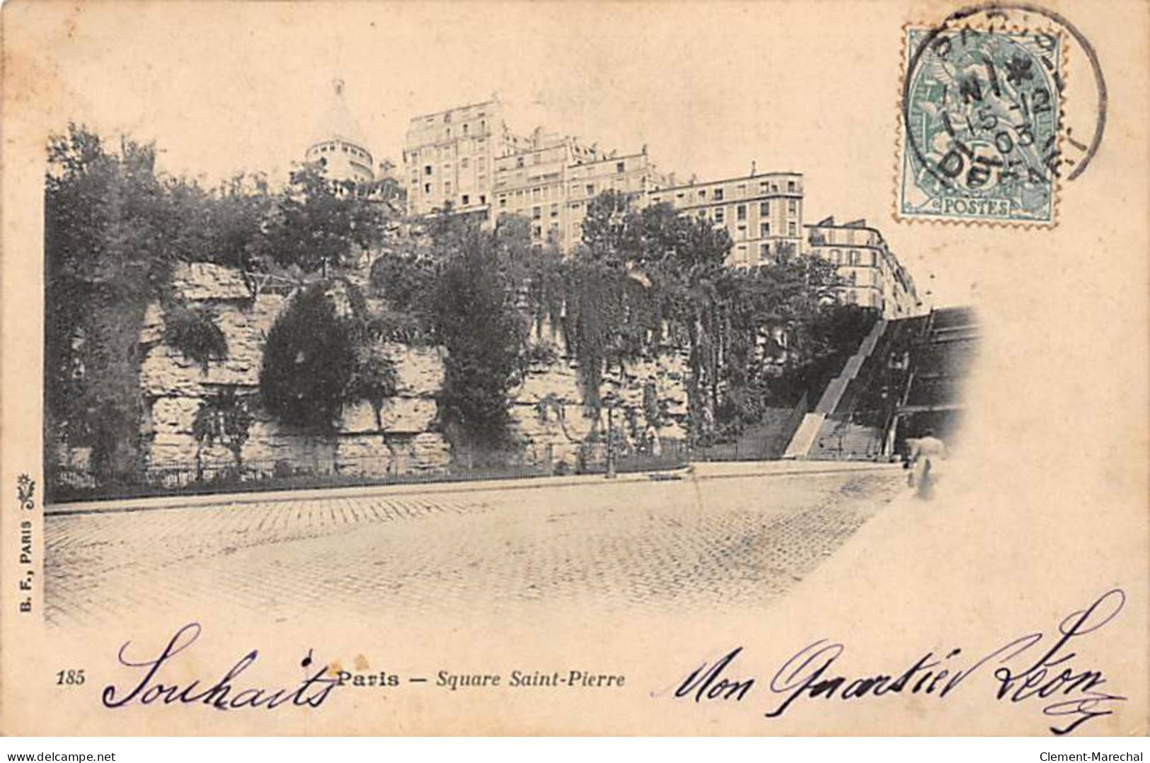 PARIS - Square Saint Pierre - Très Bon état - Distrito: 18