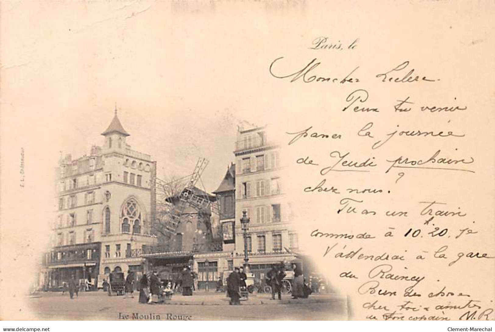 PARIS - Le Moulin Rouge - Très Bon état - Distrito: 18