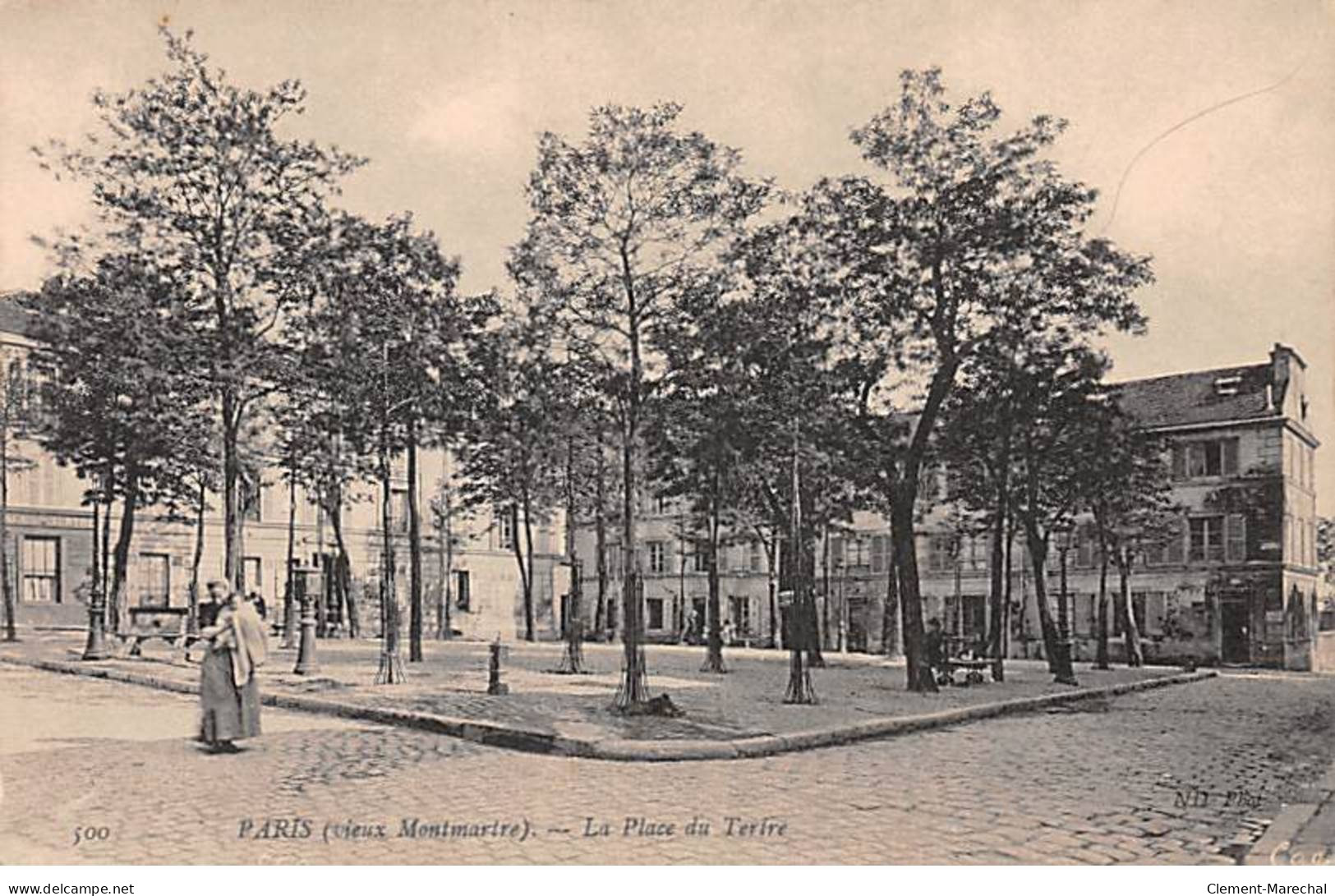 PARIS - Vieux Montmartre - La Place Du Tertre - Très Bon état - Distretto: 18