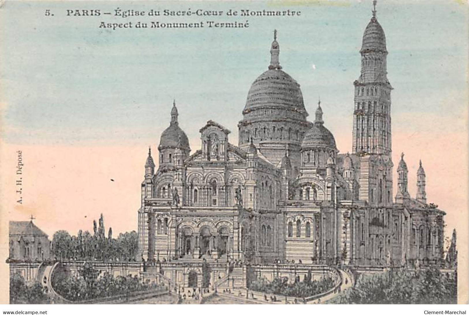 PARIS - Eglise Du Sacré Coeur De Montmartre - Aspect Du Monument Terminé - Très Bon état - Distretto: 18