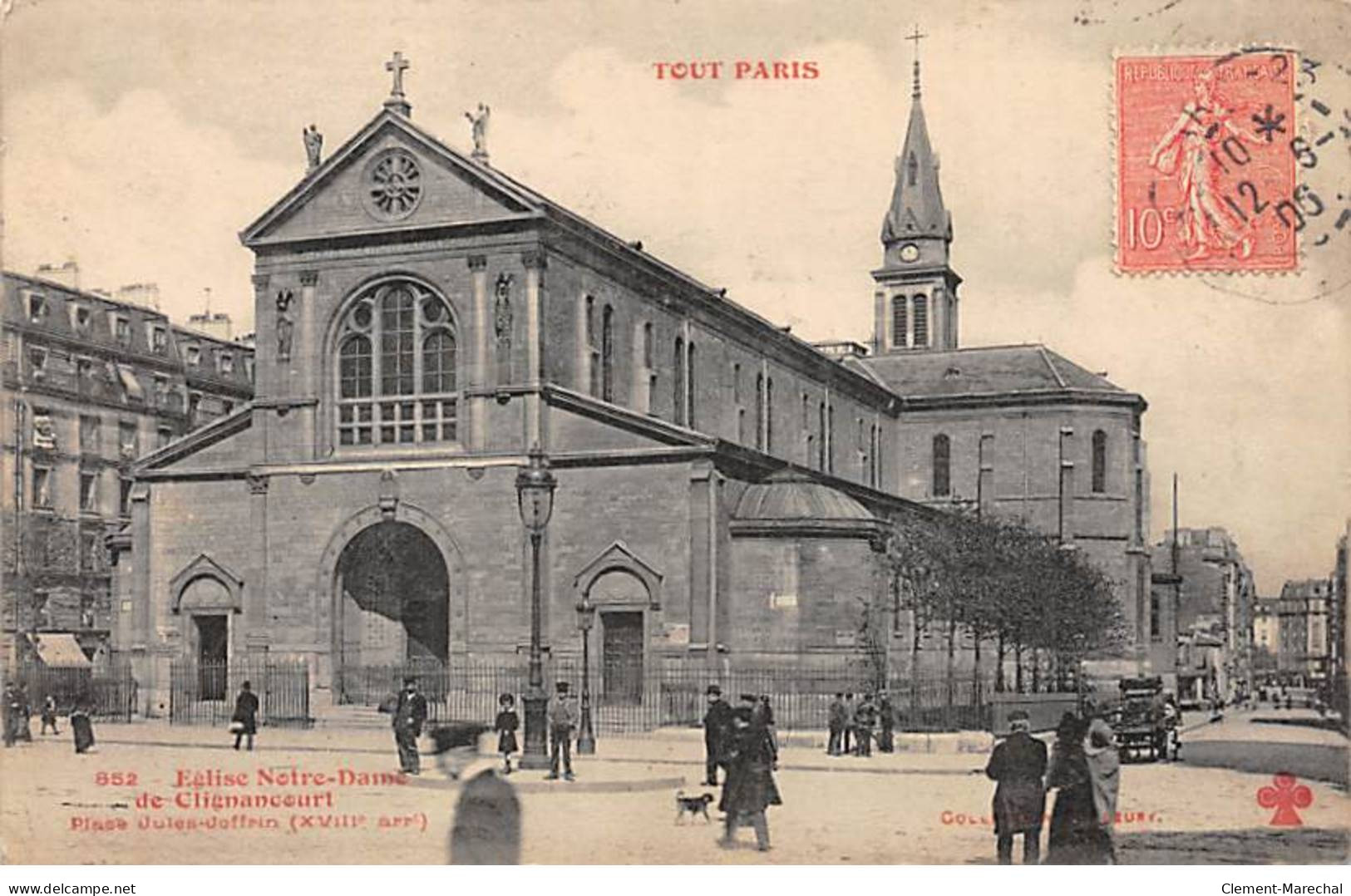 TOUT PARIS - Eglise Notre Dame De Clignancourt - Très Bon état - Arrondissement: 18