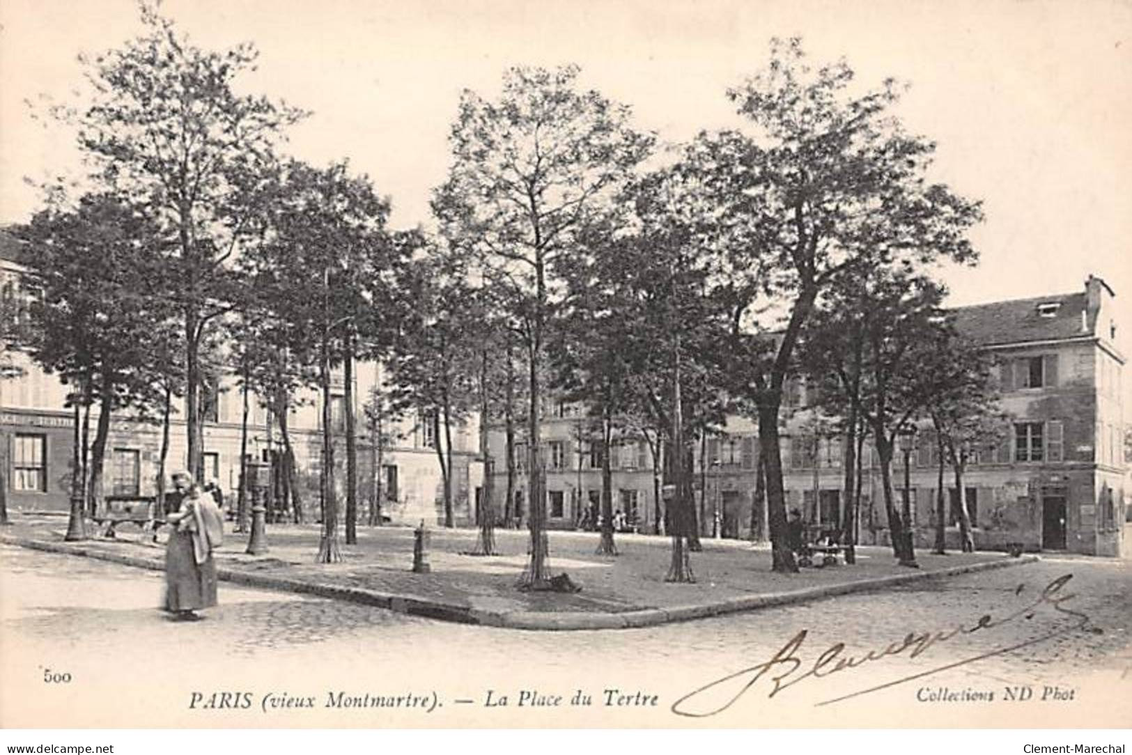 PARIS - Vieux Montmartre - La Place Du Tertre - Très Bon état - Paris (18)