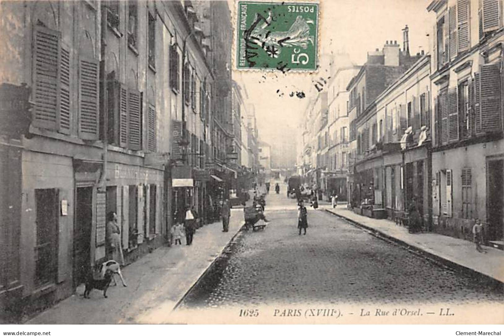 PARIS - La Rue D'Orsel - Très Bon état - District 18