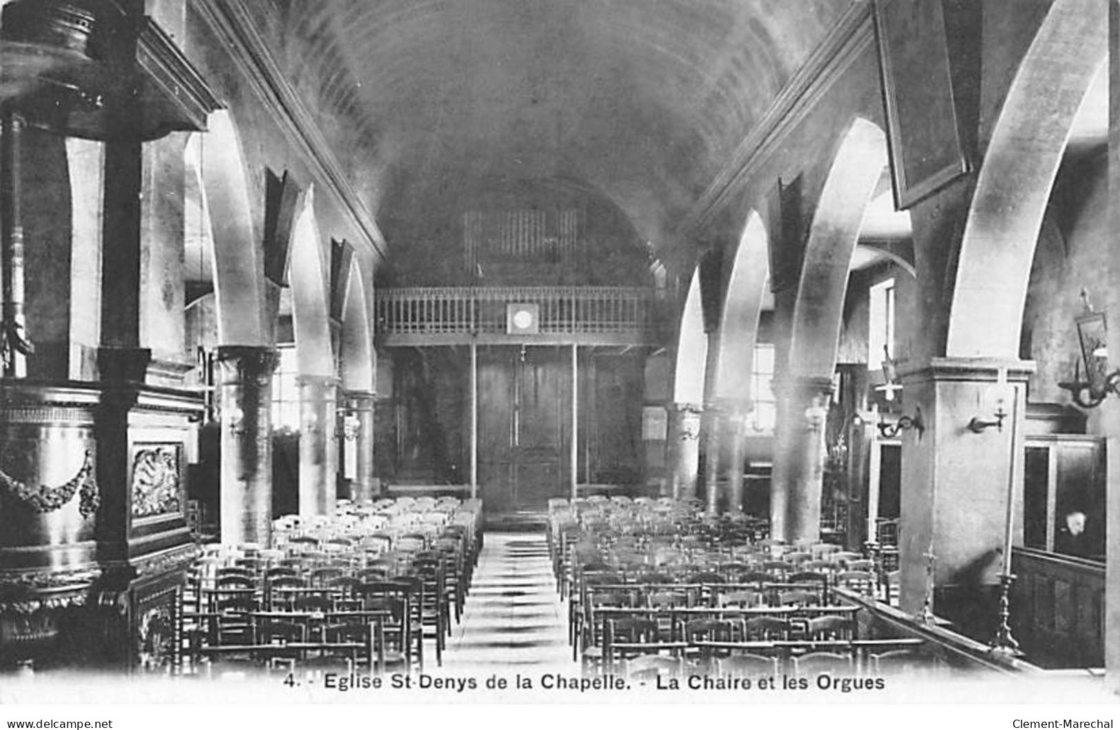 PARIS - Eglise Saint Denys De La Chapelle - La Chaitre Et Les Orgues - Très Bon état - District 18