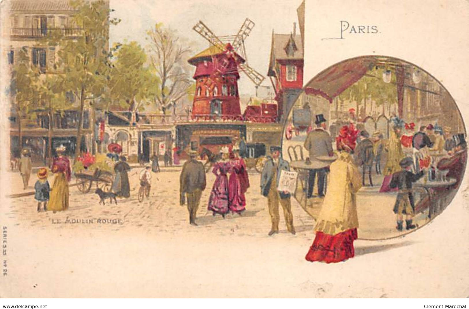 PARIS - Le Moulin Rouge - Très Bon état - District 18