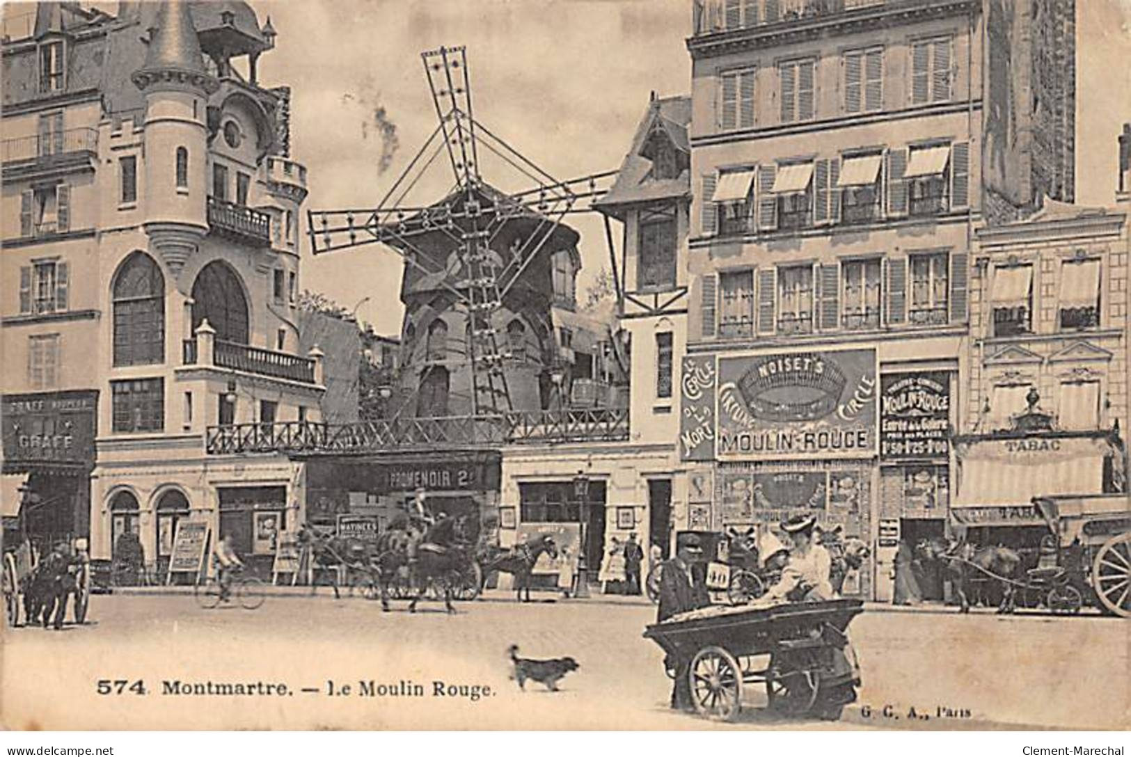 PARIS - Montmartre - Le Moulin Rouge - Très Bon état - Paris (18)