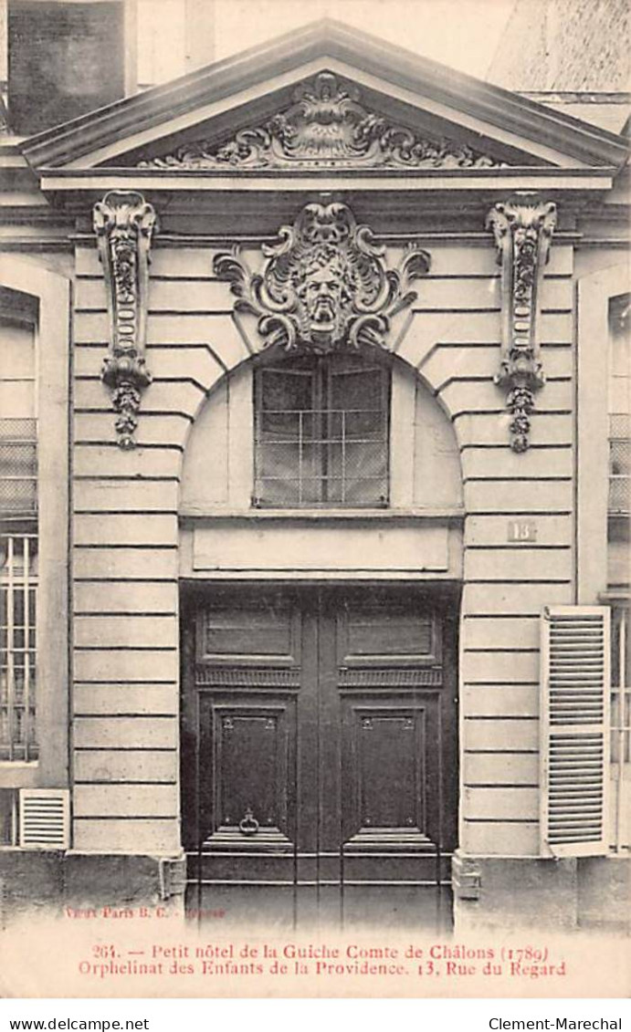 PARIS - Petit Hôtel De La Guiche Comte De Châlons - Très Bon état - District 06