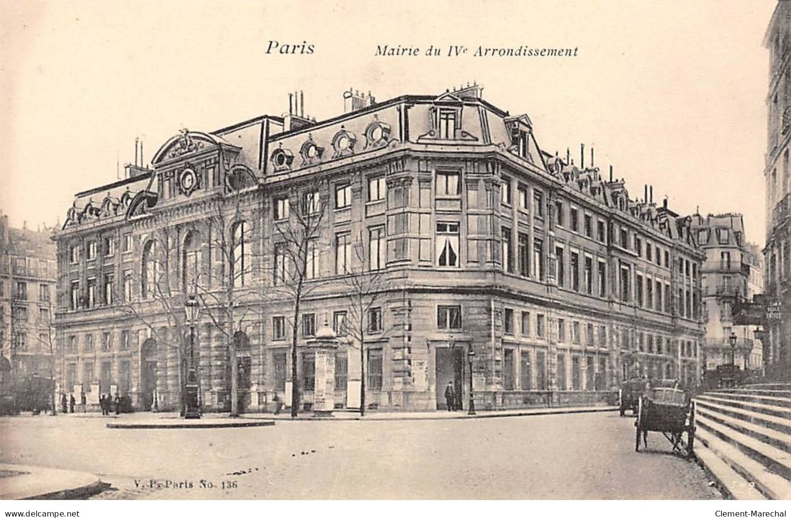 PARIS - Mairie Du IVe Arrondissement - Très Bon état - Arrondissement: 04