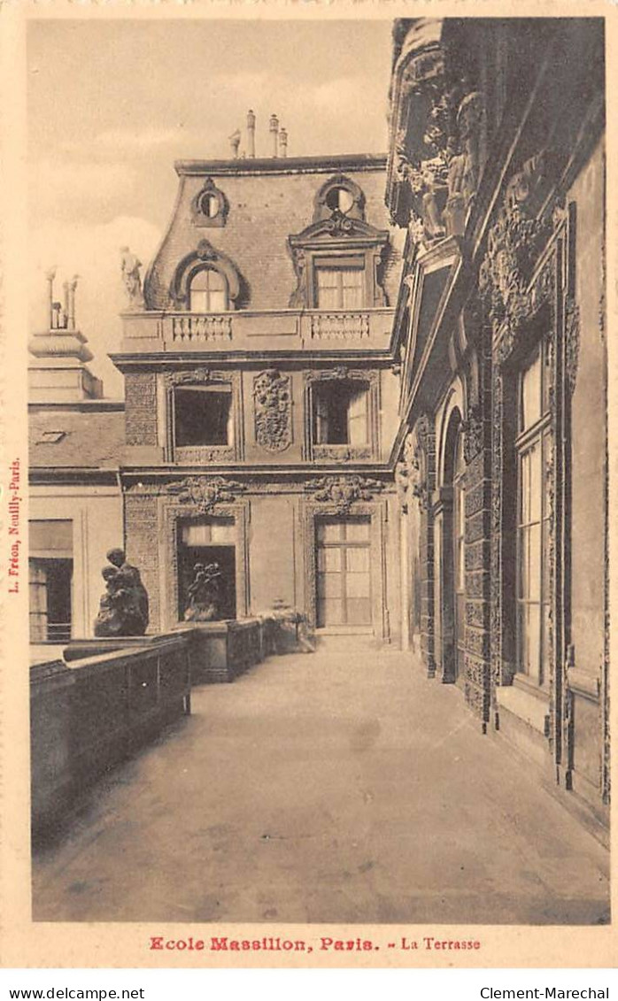 PARIS - Ecole Massillon - La Terrasse - Très Bon état - Arrondissement: 04