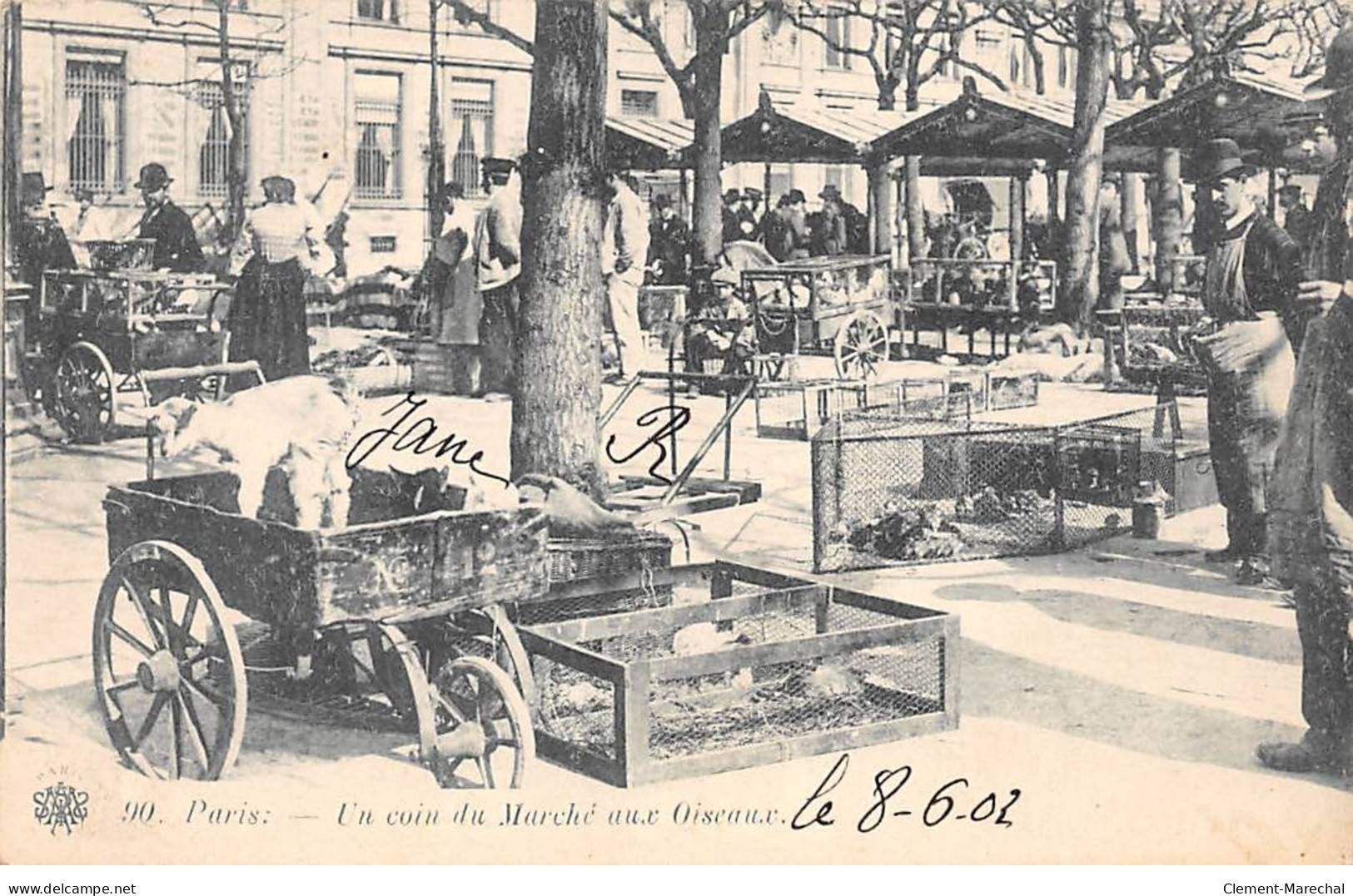 PARIS - Un Coin Du Marché Aux Oiseaux - Très Bon état - Arrondissement: 04