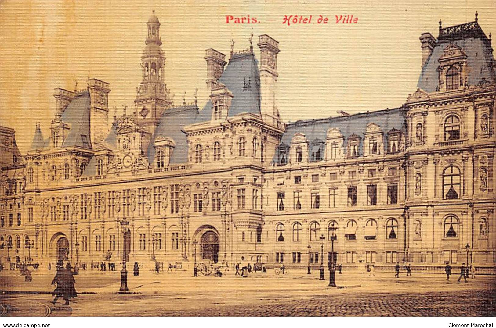 PARIS - Hôtel De Ville - Très Bon état - Arrondissement: 04