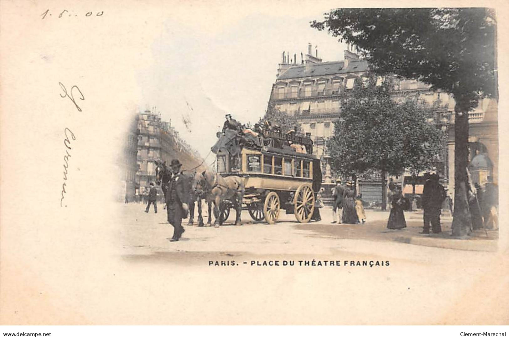 PARIS - Place Du Théâtre Français - Très Bon état - Arrondissement: 04