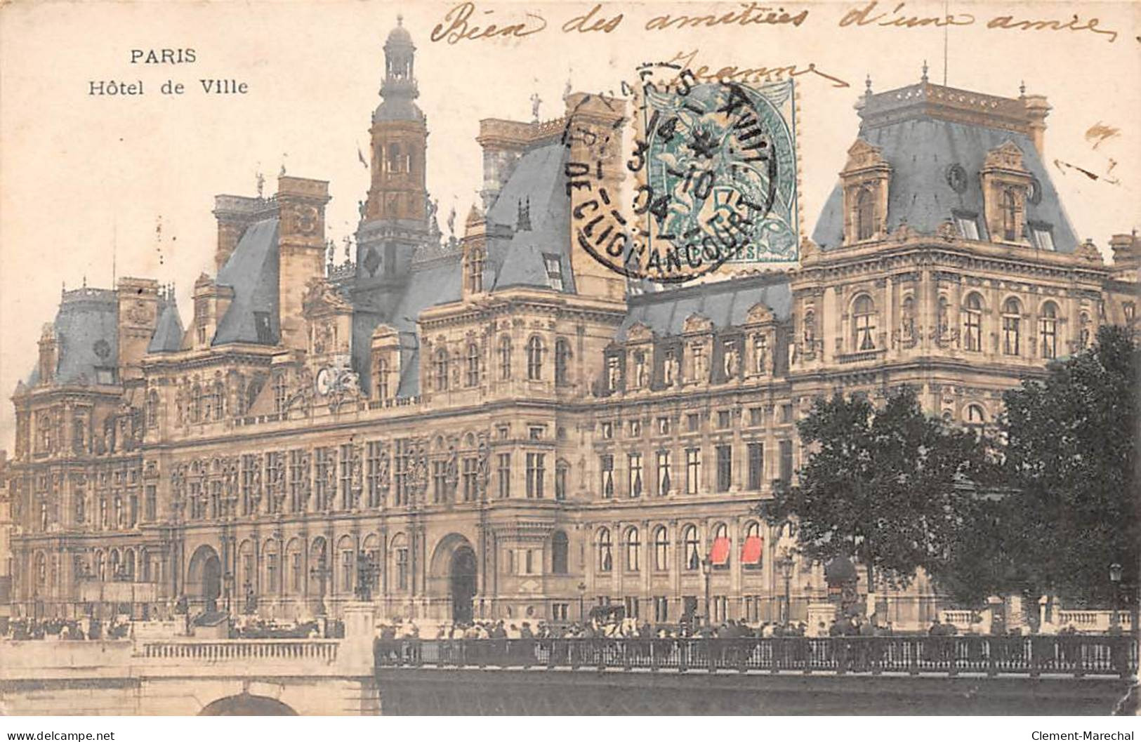 PARIS - Hôtel De Ville - Très Bon état - Distretto: 04