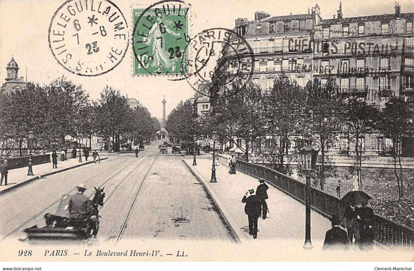 PARIS - Le Boulevard Henri IV - Très Bon état - Distretto: 04