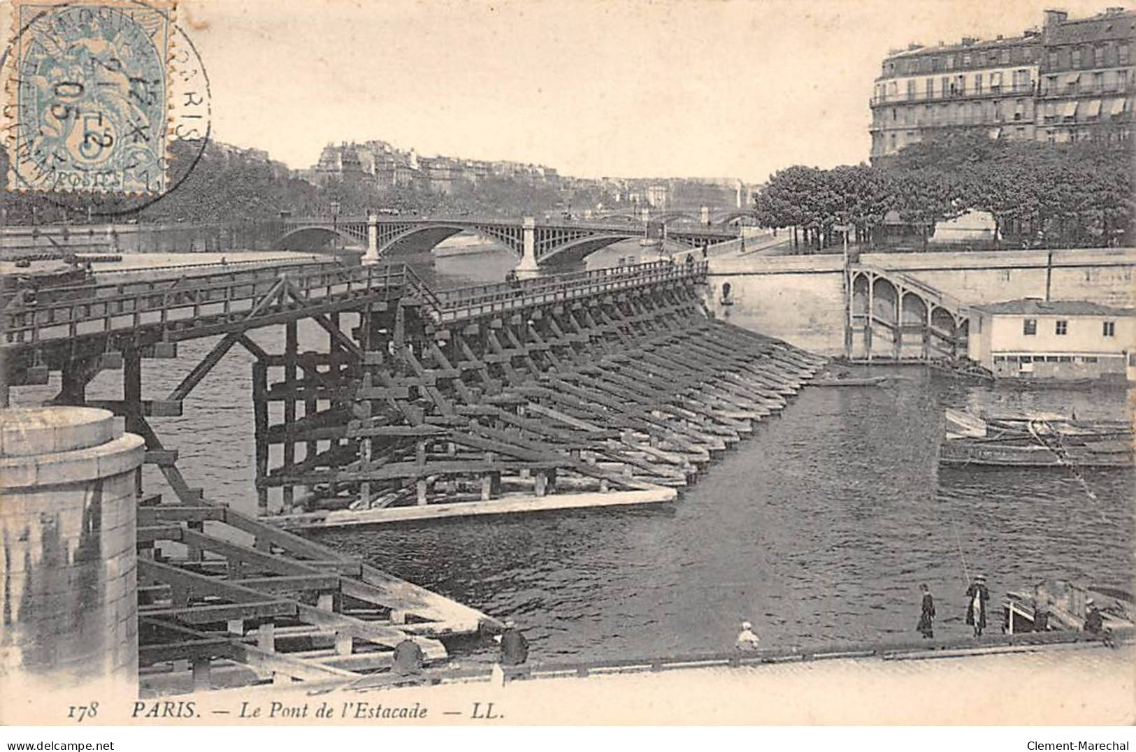 PARIS - Le Pont De L'Estacade - Très Bon état - Arrondissement: 04