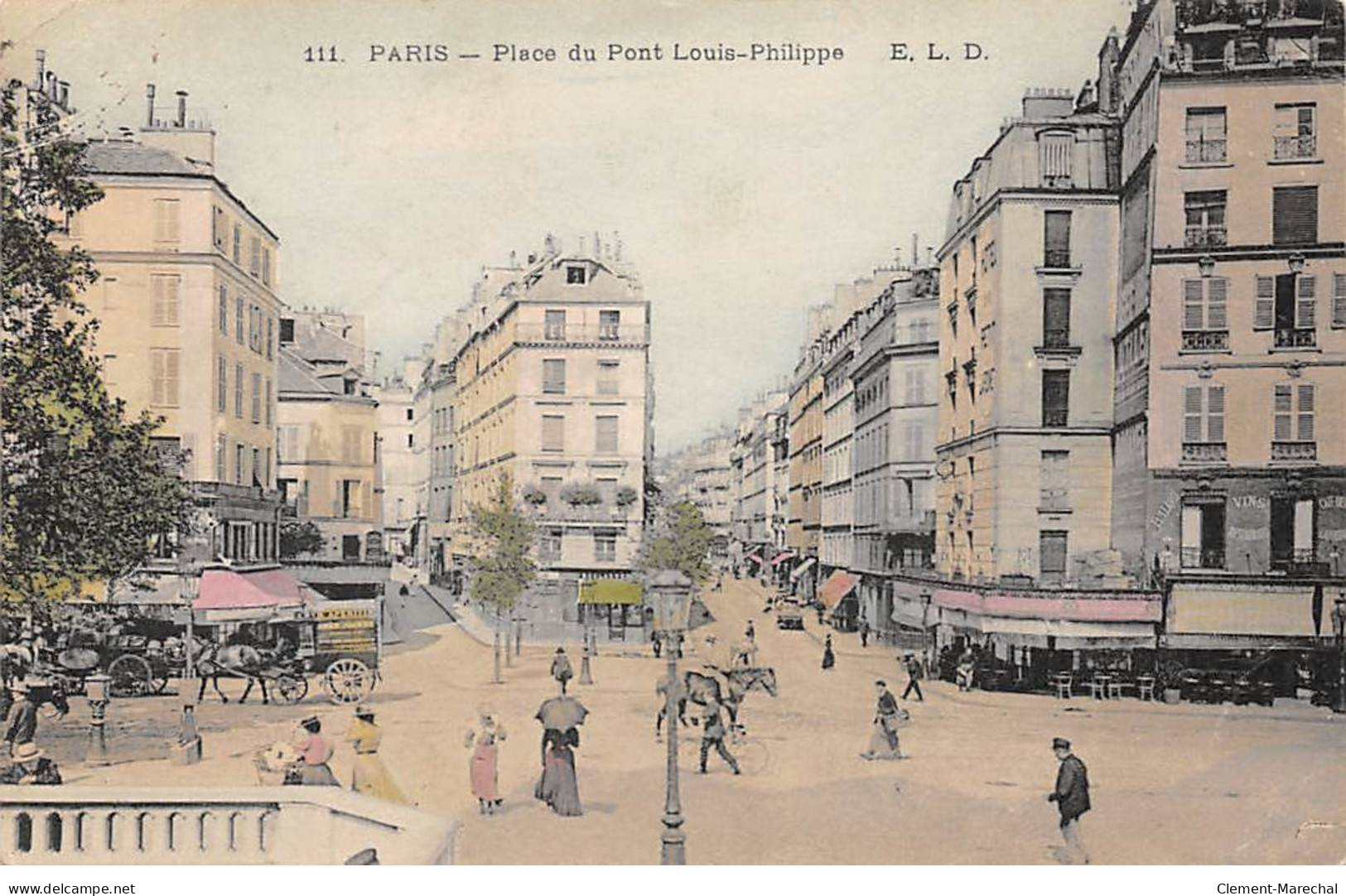 PARIS - Place Du Pont Louis Philippe - Très Bon état - Paris (04)