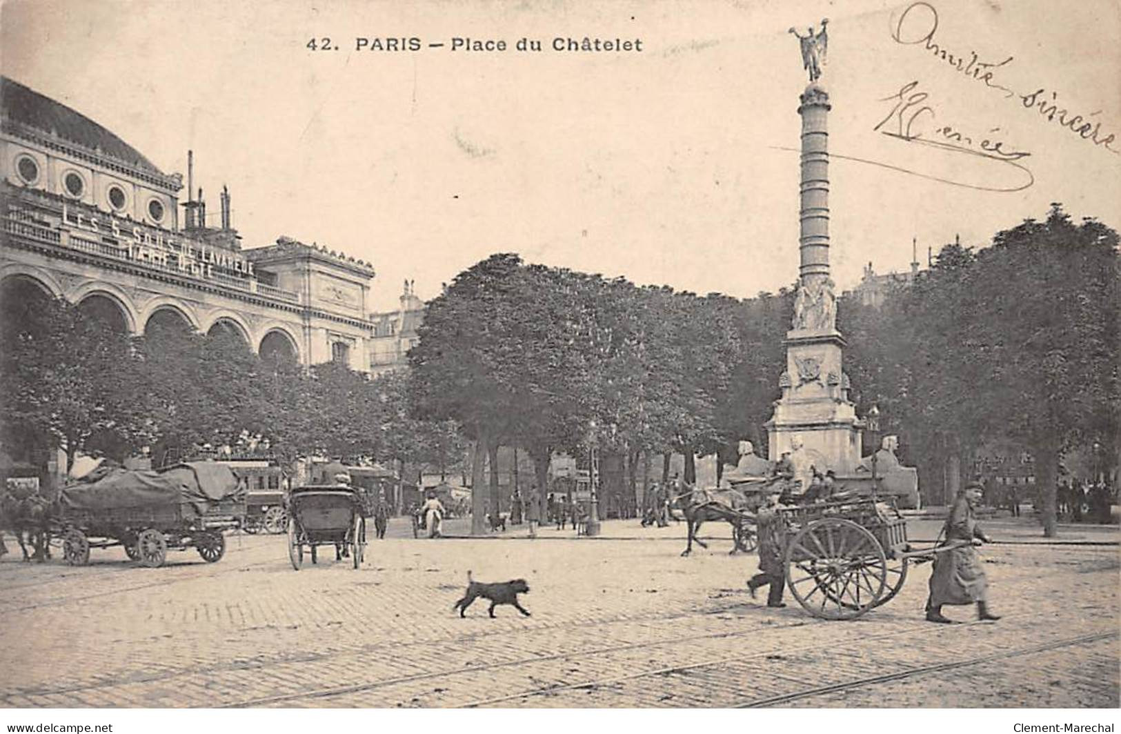 PARIS - Place Du Châtelet - Très Bon état - Paris (04)