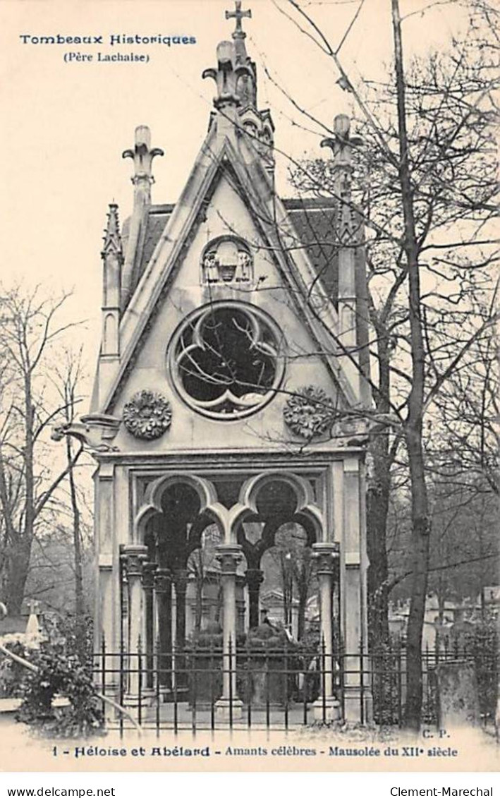 PARIS - Père Lachaise - Tombeaux Historique - Héloïse Et Abélard - Très Bon état - Arrondissement: 20